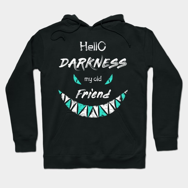 hello darkness my old friend Hoodie by psychoshadow